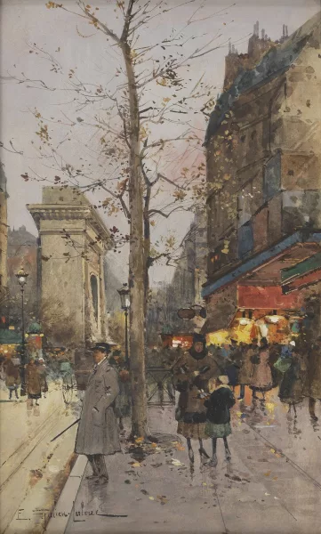 Eugène Galien — La porte Saint-Denis
