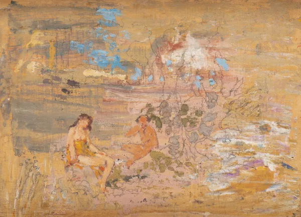 Ker-Xavier Roussel — Attribué à Ker-Xavier ROUSSEL — Sur les rives du lac