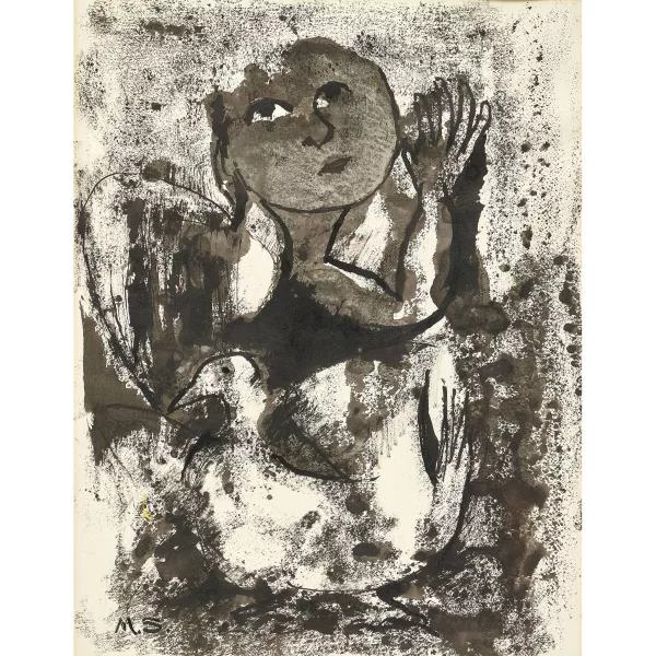 Marc Sterling — "Fillette au canard".
