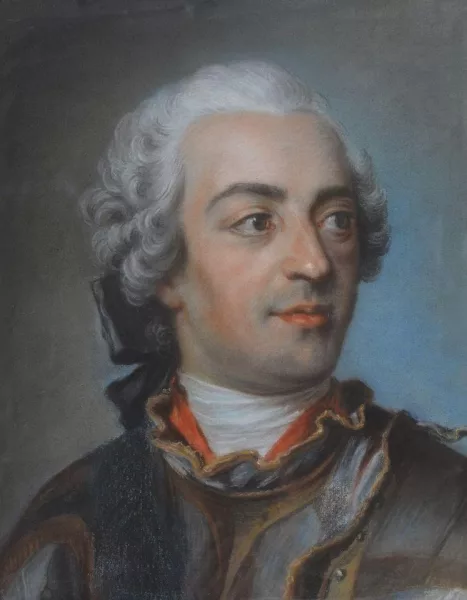 Maurice Quentin de La Tour — D’après Maurice Quentin de la Tour — Portrait de Louis XV d’après le portrait présenté au Salon de 1745