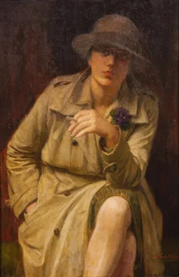 Nicolaas Waay — Frauenbildnis