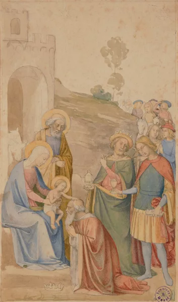Philipp Veit — Die Anbetung der Könige