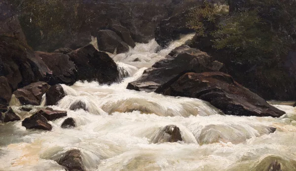 Léon Auguste Mellé — Cascade