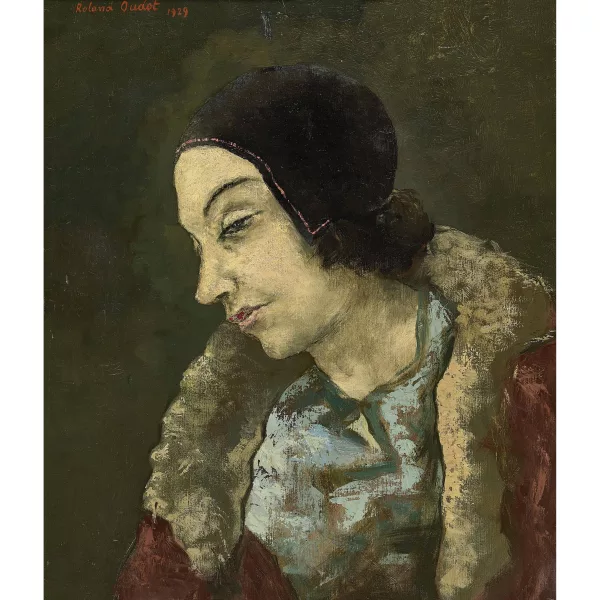 Roland Oudot — "Femme au béguin".