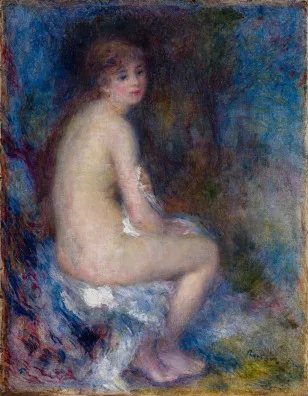 Pierre-Auguste Renoir — Bagnante, 1876