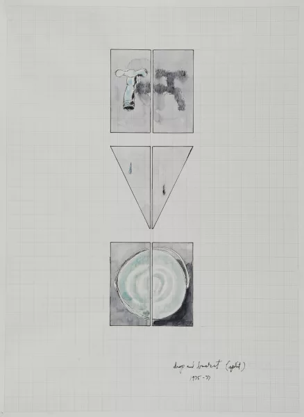 Bill Beckley — Drop and Bucket (Split), 1975 - 77