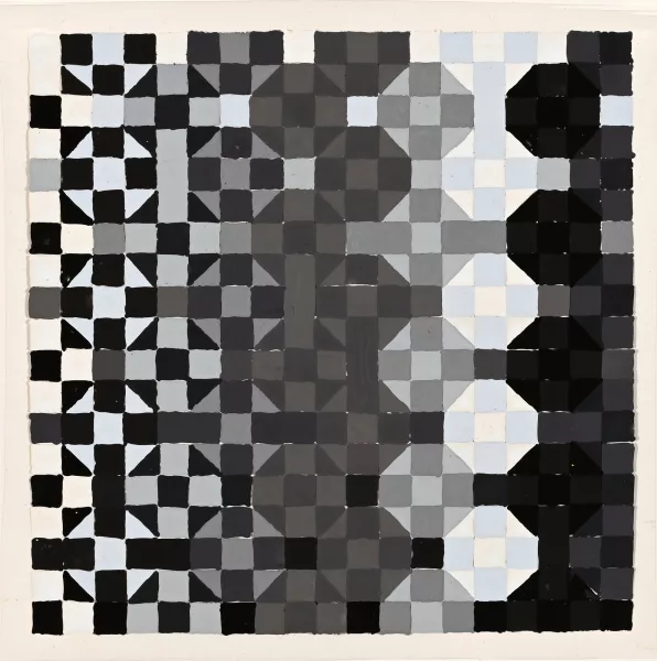 Peter Struycken — Ohne Titel, um 1968-69