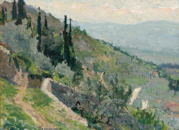 Emilio Boggio — Vue de St