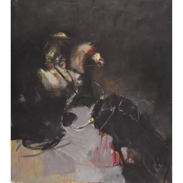 Heinrich Tessmer — "Arenaszene".