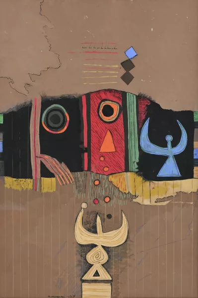 Dia Azzawi — Sans titre