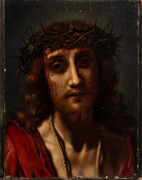 Carlo Dolci — Atelier de Carlo Dolci — Le Christ à la Sainte Couronne