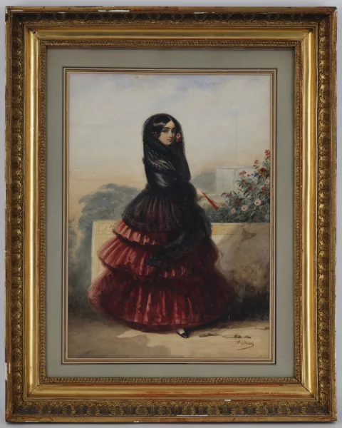 Alfred André Geniole — Femme espagnole