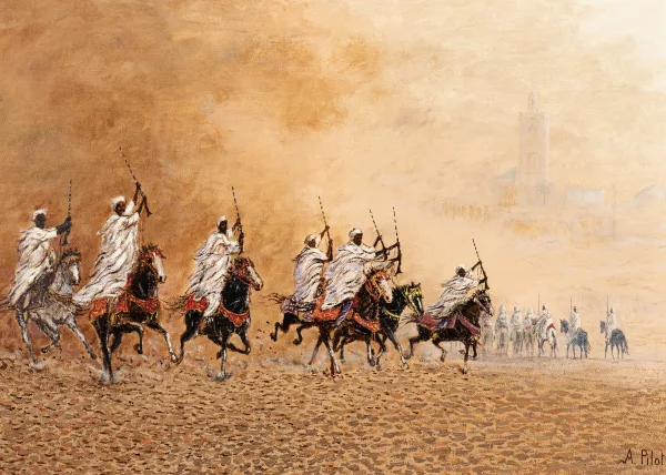 Albert Pilot — "Moulay Abdallah Maroc"