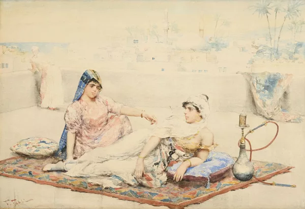 Fabio Fabbi — Femmes au narguilé