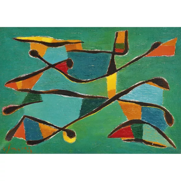 Gustave Singier — "Paysage sous marin".