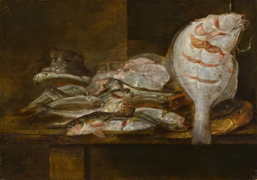 Alexandre Adriaenssen — Stillleben mit Fischen, 1657 [?]