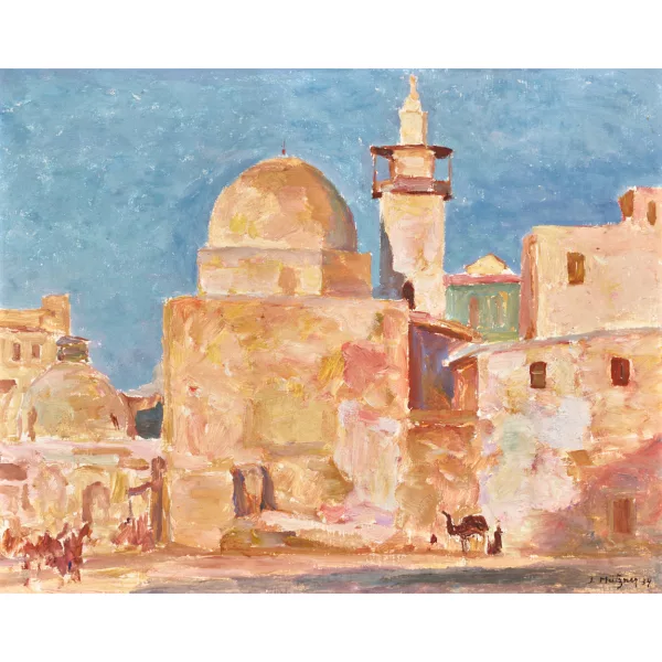 Samuel Mützner — Vue urbaine en Afrique du Nord.