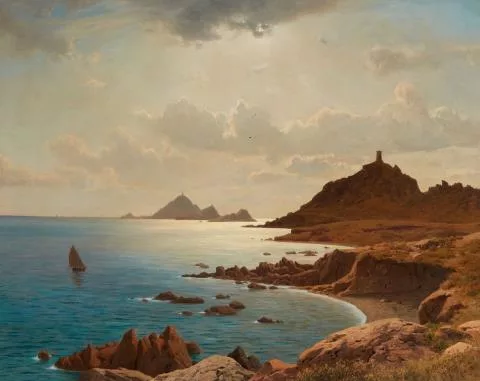 Michael Haubtmann — Felsige Küstenlandschaft