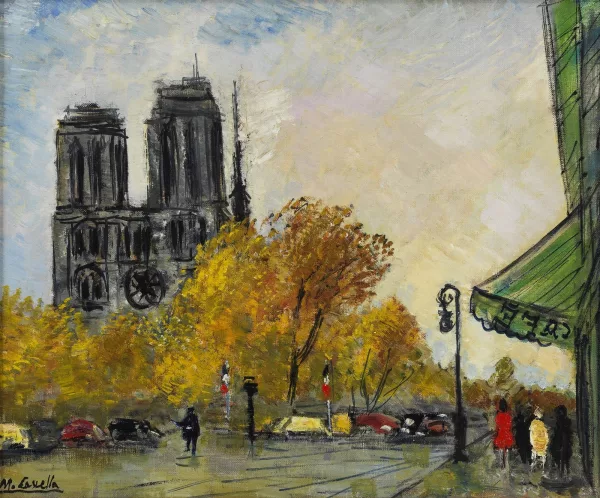Michele Cascella — Notre Dame