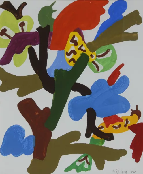 Charles Lapicque — Composition, 1970