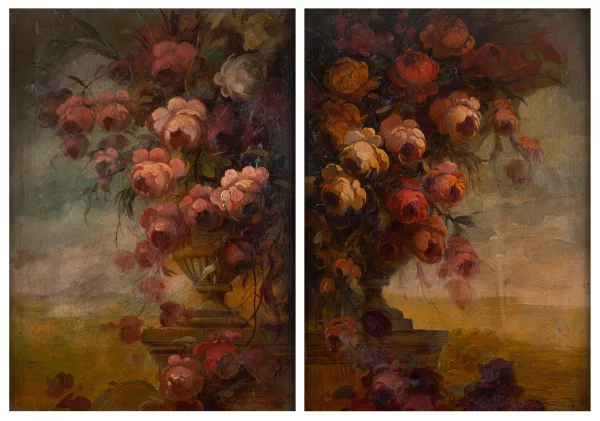 Cesare Gheduzzi — Stillleben mit Rosen