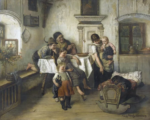 Adolf Eberle — Die besetzte Wiege.