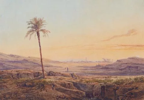 Friedrich Otto Georgi — Heliopolis bei Sonnenuntergang
