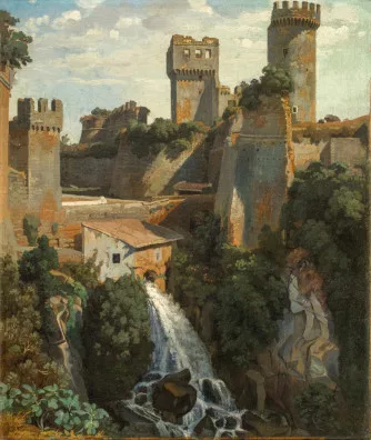Félix Hippolyte Lanoue — Le château de Nepi