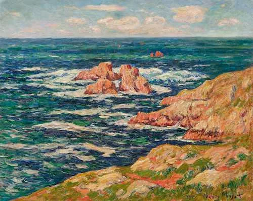 Henry Moret — Le Crom, baie de Douarnenez. 1911.