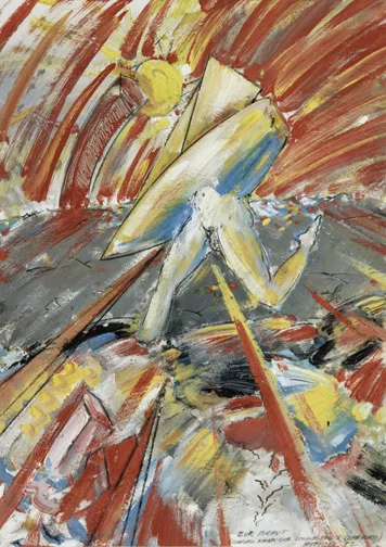 Christian Ludwig Attersee — Zur Braut (schnell kann die Sonne nicht scheinen), 1982