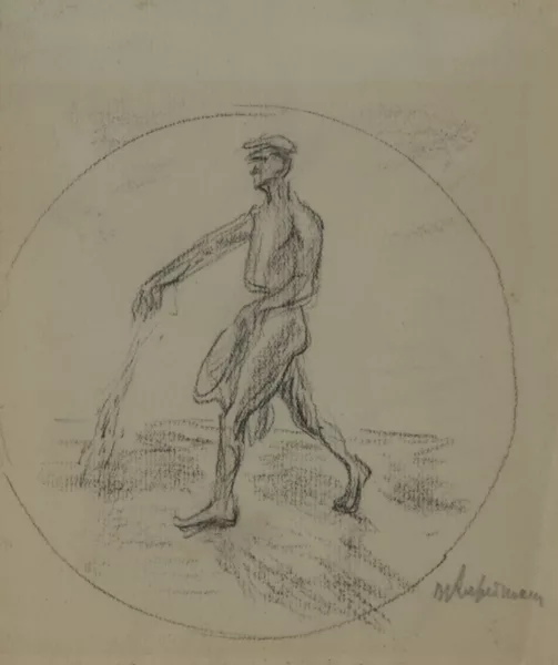 Max Liebermann — Bauer auf dem Feld