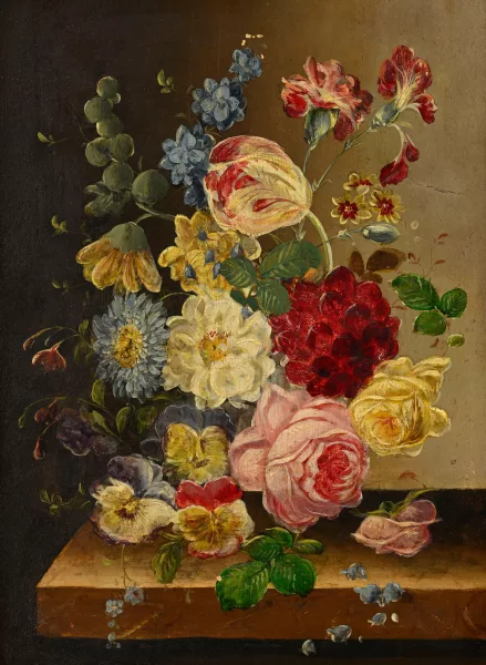 Jacobus Linthorst — Dans le goût de Jacobus Linthorst — Bouquet de fleurs