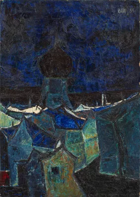 Sayed Haider Raza — Ohne Titel, 1955