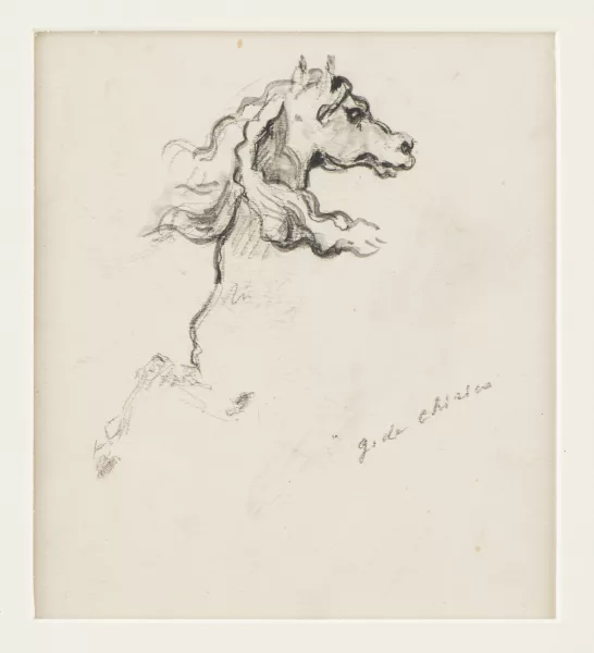Giorgio De Chirico — Etude de cheval