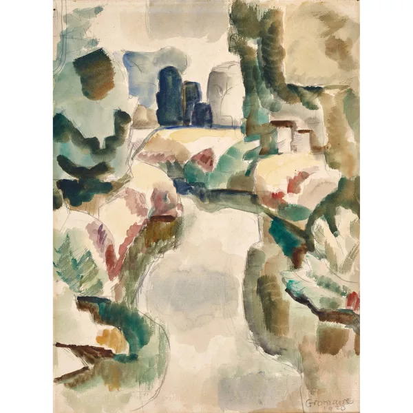 Marcel Gromaire — Paysage.