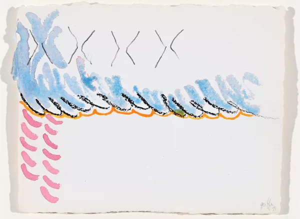 Giorgio Griffa — Sans titre, 1991