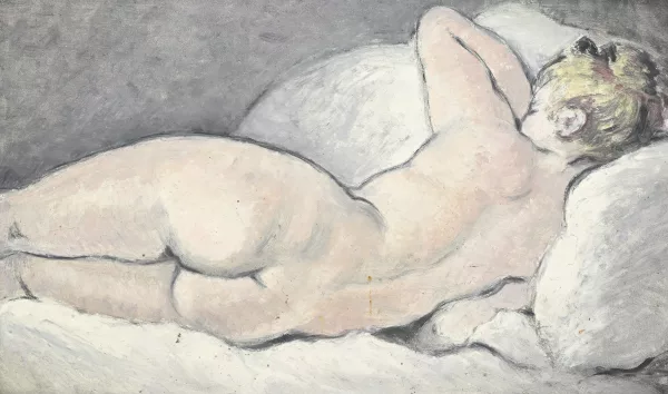 Nadejda Leontievna Benois — Nu de dos