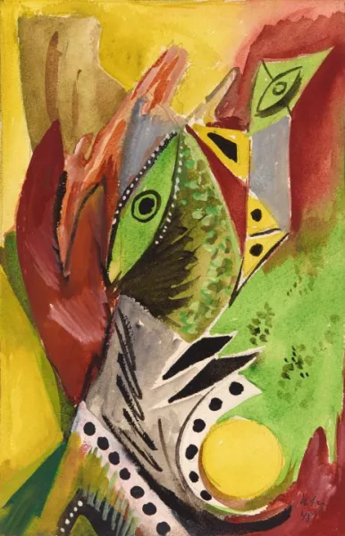 Ernst Wilhelm Nay — Esprit de la forêt