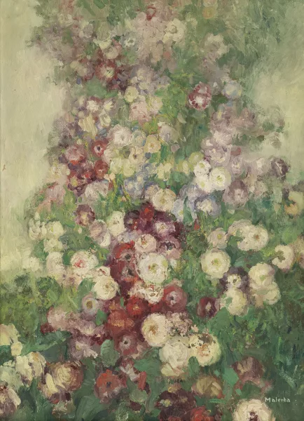 Gian Emilio Malerba — Composition fleurie