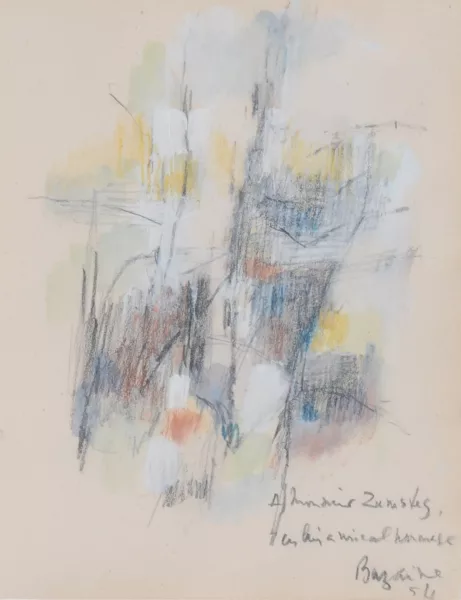 Jean Bazaine — Composition, 1954