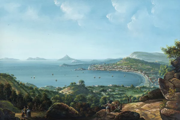 Giuseppe Gustavo Scoppa — Vue de Naples