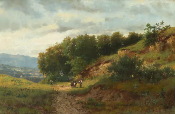 Ludwig Correggio — Sommerlandschaft