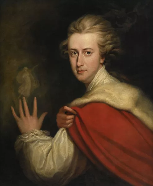 Richard Cosway — Portrait de Lord Thomas Lyttelton (1744-1779),