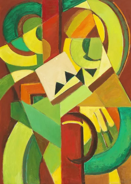 Louis Latapie — Composition géométrique abstraite