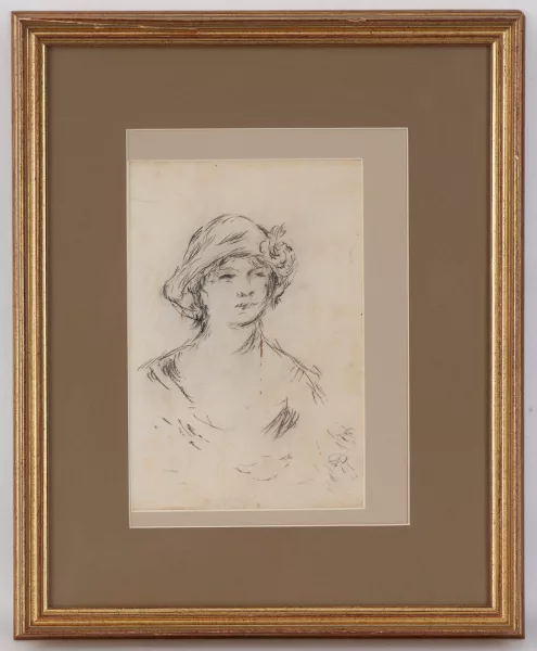 Elmyr de Hory — Femme au chapeau