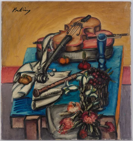 Franz Priking — Nature morte aux violons