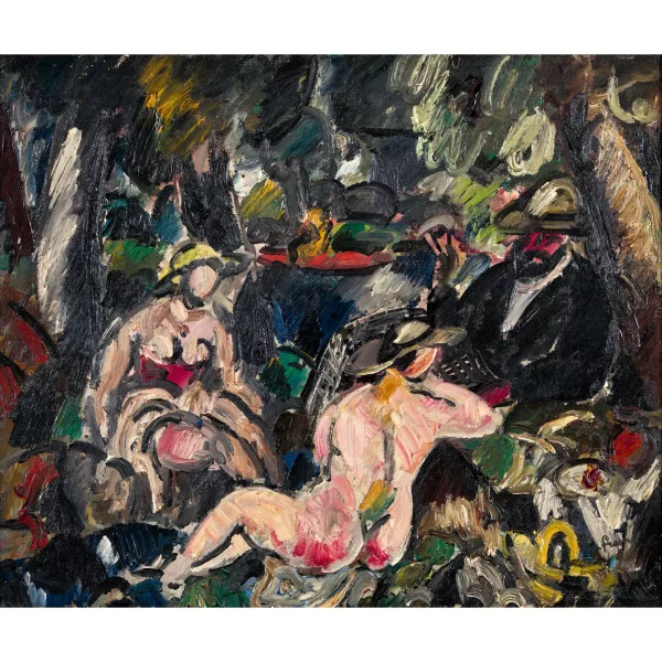 Charles Dufresne — Sous-bois et figures nues