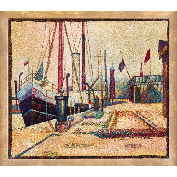 Gaston Pierre Galey — Sur la jetée du port