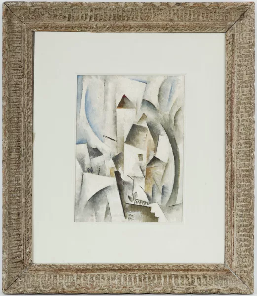 Robert Marc — Robert Marc (1943-1993), \\Composition\\, huile sur