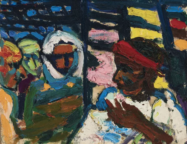 Roger Limouse — "Scène marocaine",